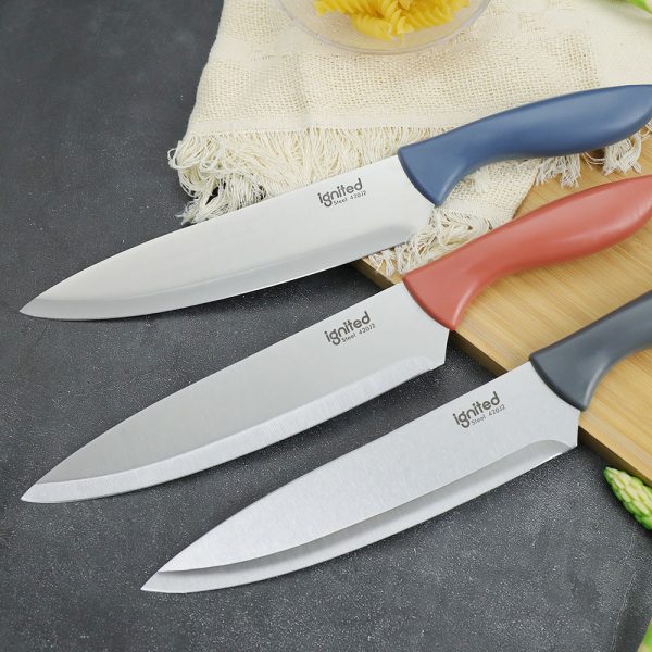 1 Pc Lightweight Durable Kitchen Knife High-End Japanese 420J2 Steel Corrosion-Resistant Chef Knife Ergonomic Handle for Comfortable Grip Chef'S Knife Ultra-Sharp Edge Cook'S Knife With Exquisite Knife Box