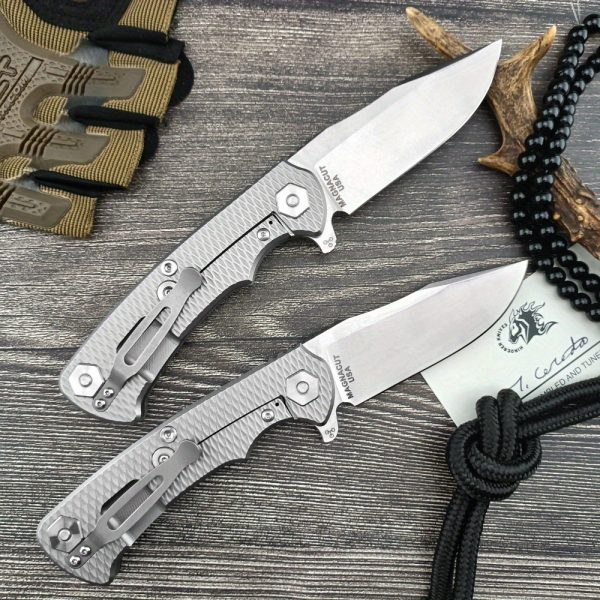 Rick Hinderer Knives XM18 EDC Multitool D2 Steel G10 Handle Survival Camping Outdoor Utility Folding Flipper Knives