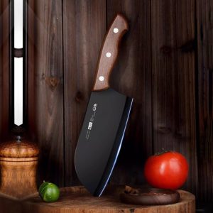 Women's kitchen knife, home meat cleaver, sanding surface, sharp slicing knife, light and easy to use without hurting hands, kitchen accessories, kitchen tools