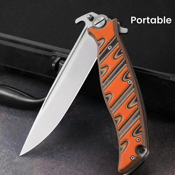 Outdoor knife folding knife high hardness sharp knife folding knife portable knife portable knife fishing knife men's collection knife saber