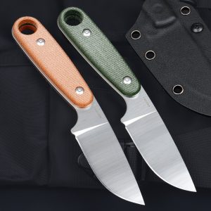 14c28n Hardened Outdoor Camping Tactical Straight Knife +K Sheath, Jungle Kitchen Knife, Straight Knife, EDC tool knife